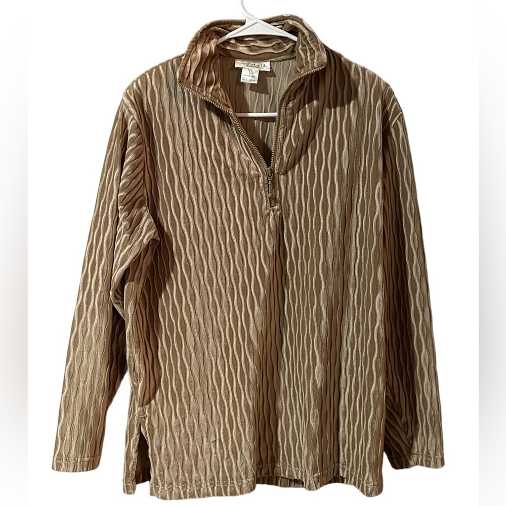 Adolfo exclusive women’s or men’s size small vintage half zip windbreaker